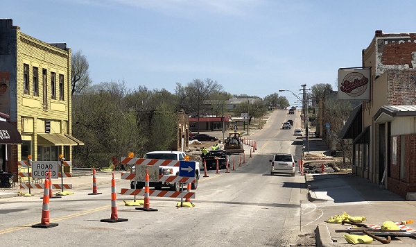 Drumright bridge open for business